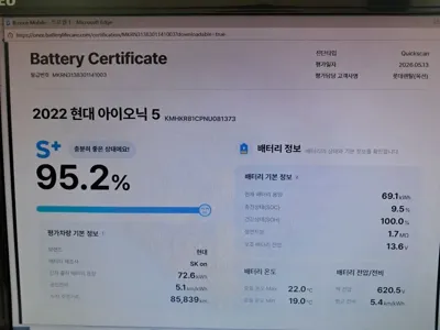 Hyundai Ioniq5 2022, 85853 км, за 19686.23 USD - фото 20