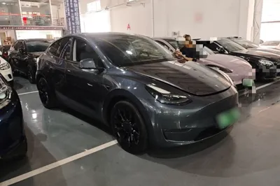 Tesla Model Y 2021, 87700 км, за 24845 USD