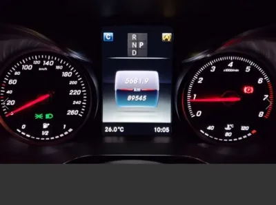 Mercedes-Benz C-Class 2017, 89598 км, за 10069.55 USD