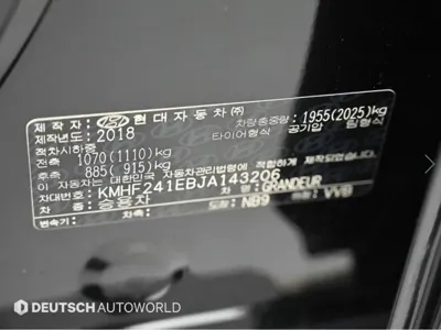 Hyundai Grandeur 2018, 95000 км, за 7745.83 USD - фото 20