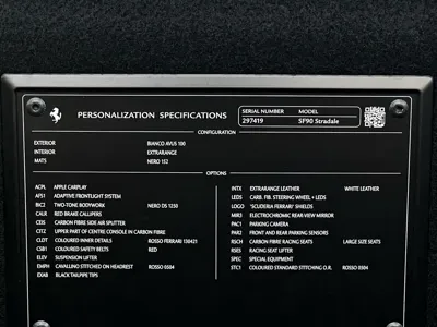 Ferrari SF90 2024, 5000 км, за 779112.26 USD - фото 35