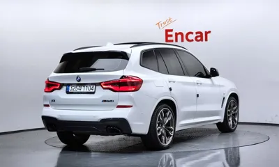 BMW X3 2021, 43287 км, за 35814.27 USD