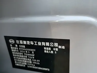 BYD Yuan Up 2024, 60000 км, за 8041.97 USD