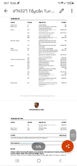 Porsche Taycan 2021, 66000 км, за 81316.75 USD - фото 10