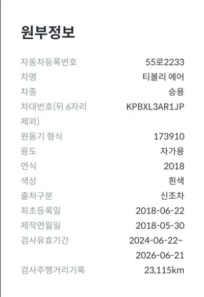 KG_Mobility_Ssangyong TIBOLI 2018, 28033 км, за 7483.26 USD