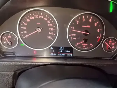 BMW 3 Series 2016, 115300 км, за 7724.33 USD - фото 12