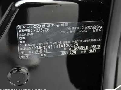 Hyundai Grandeur 2026, 2971 км, за 33218.26 USD - фото 20