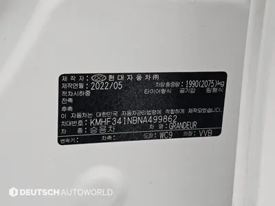 Hyundai Grandeur 2022, 23535 км, за 19537.47 USD - фото 20