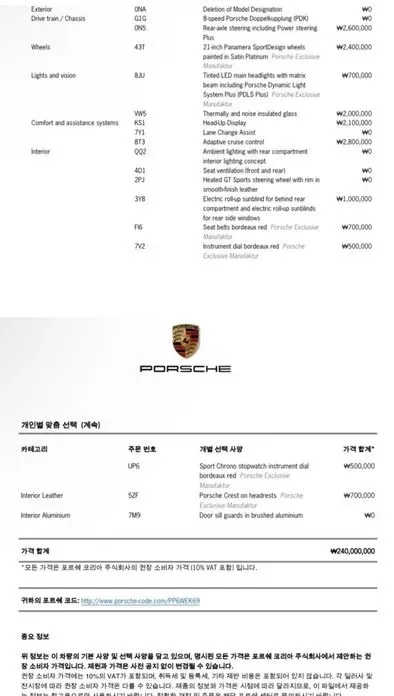 Porsche Panamera 2023, 15650 км, за 85430.39 USD - фото 6