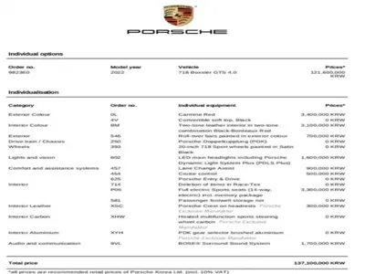 Porsche 718 2022, 18247 км, за 59756.78 USD - фото 19