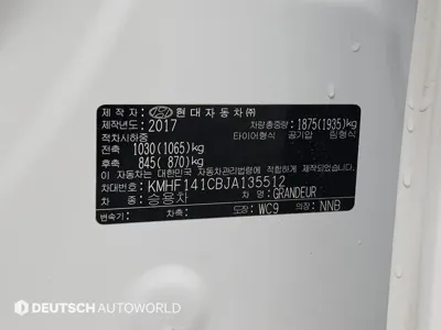 Hyundai Grandeur 2018, 94426 км, за 9780.75 USD - фото 20